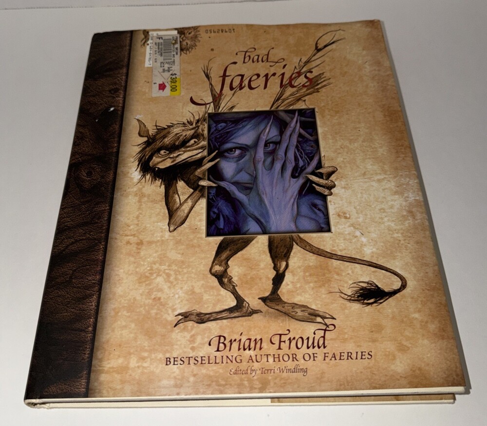 Good Faeries Bad Faeries by Brian Froud (1998, Hardcover)